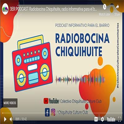 3er podcast Radio Bocina Chiquihuite: ¿Y tu, como cuidas el medio ambiente?